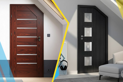 Drzwi ze skosem na poddasze jako praktyczne rozwiązanie