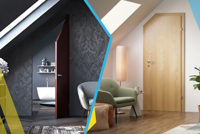 Funkcjonalne drzwi na poddasze